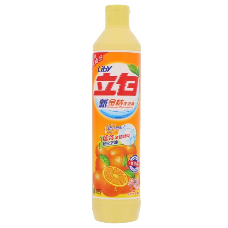 立白金桔洗洁精408g