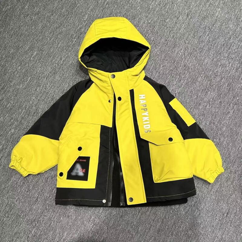 dadida/嗒嘀嗒男童冬季2025新款三防棉服加厚秋冬外套505300205