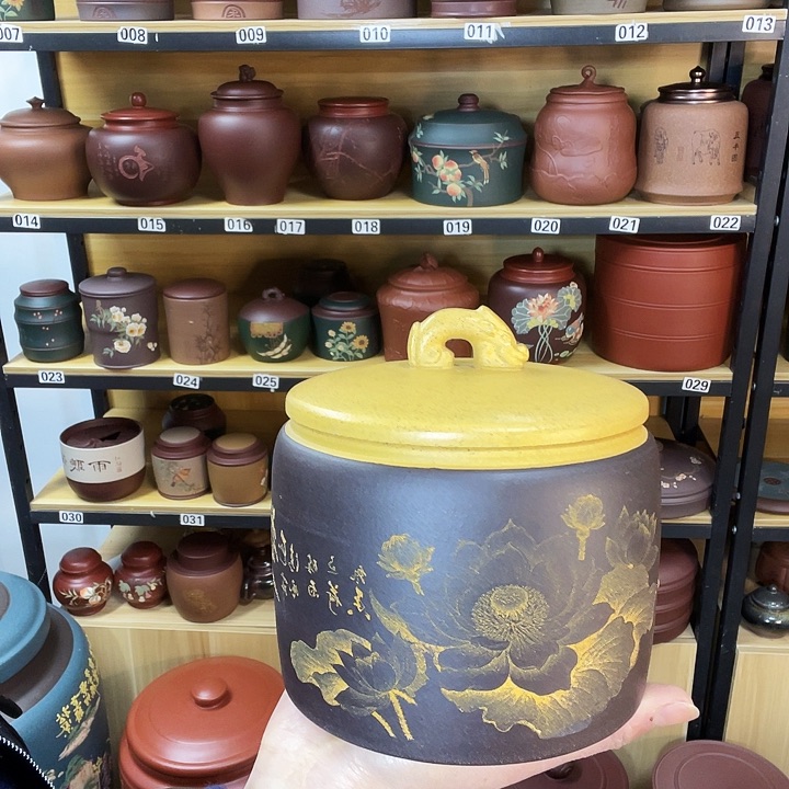 紫砂茶叶罐紫砂茶叶罐