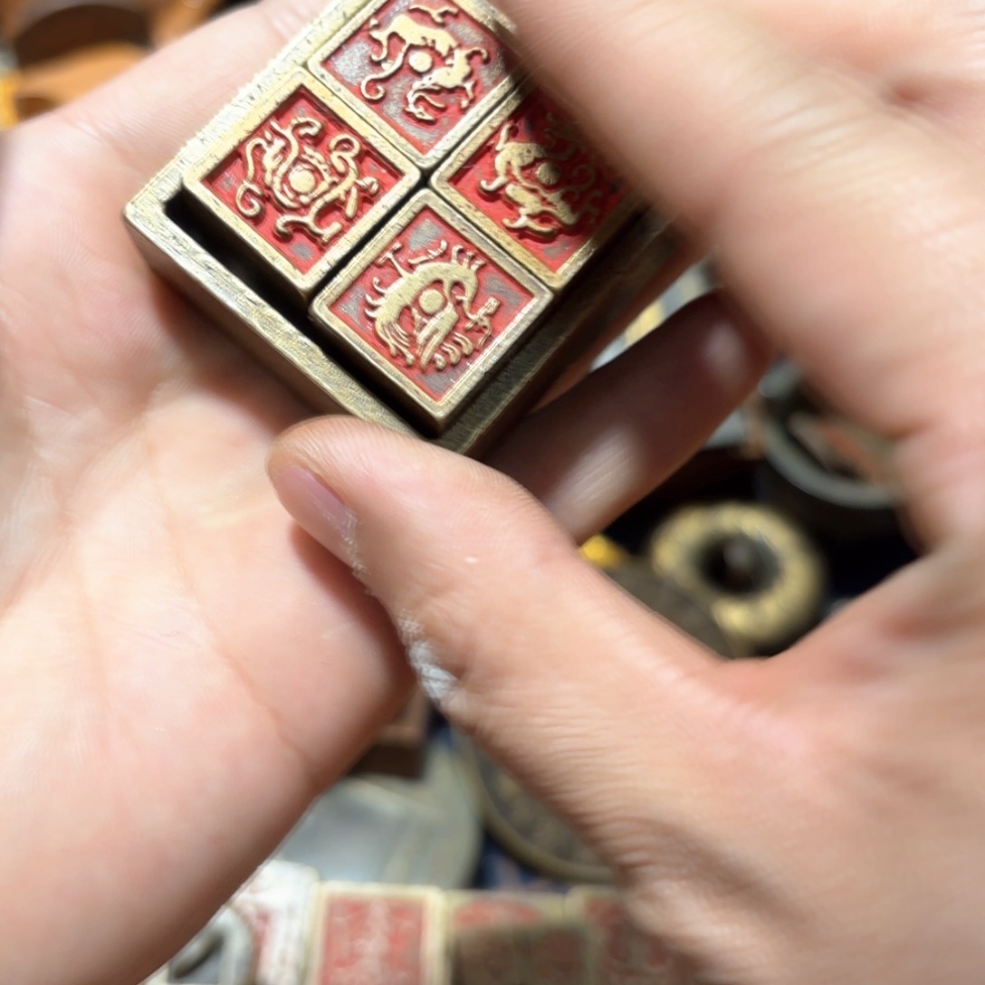 铜器摆件收收藏藏