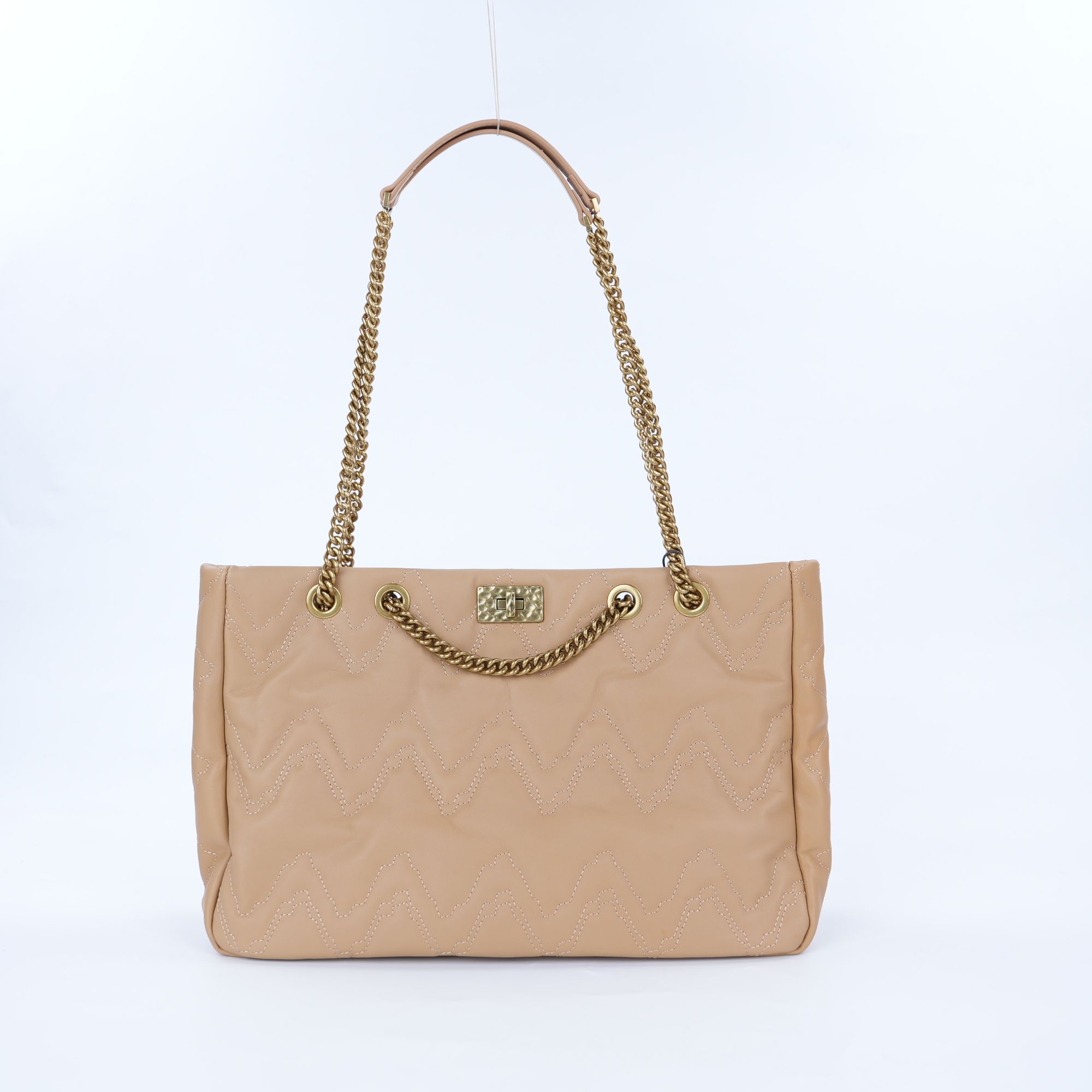 食草堂手工头层牛皮手提单肩包萧琪-2