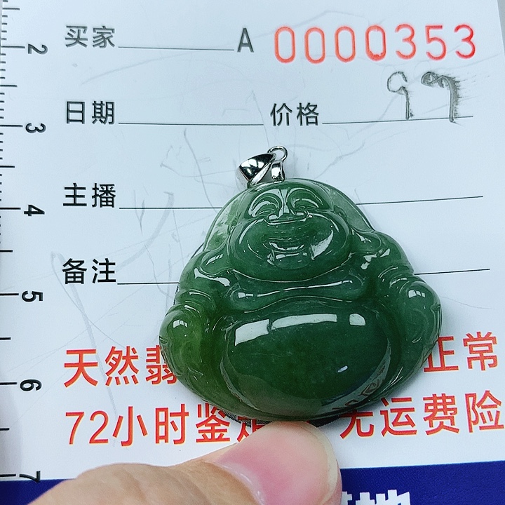 翡翠颈饰银S925镶嵌翡翠