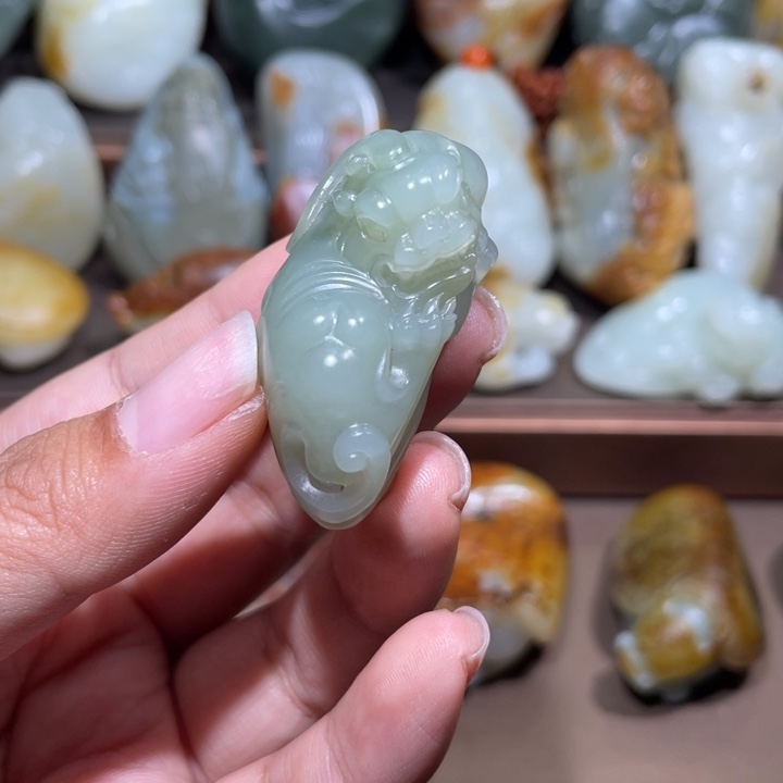 和田玉挂件未镶嵌