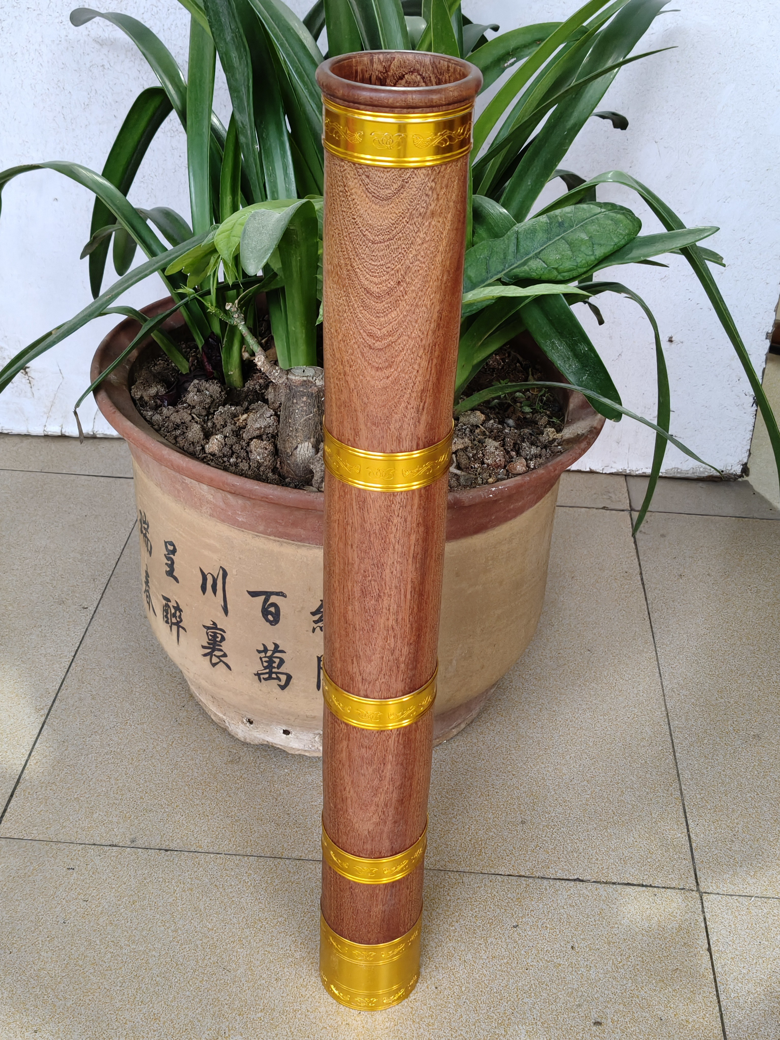 香花梨直桶型（中号）高68 外径8.3