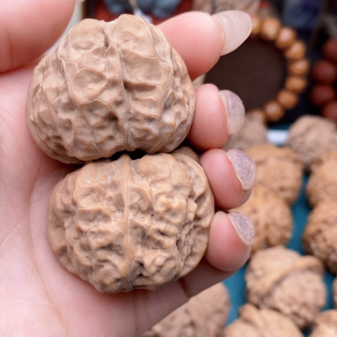 文玩核桃把件蛤蟆头