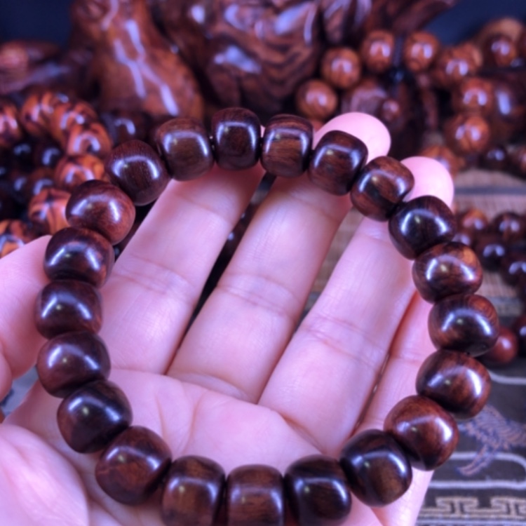 【闪购商品】黄花梨/降香黄檀手串/手链1.2