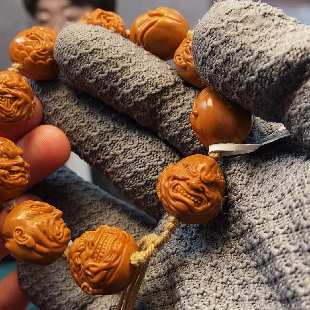 橄榄核手串/手链恶僧……..