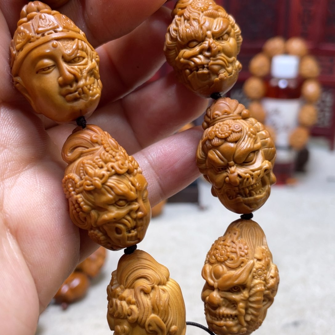 橄榄核吊坠橄榄核雕