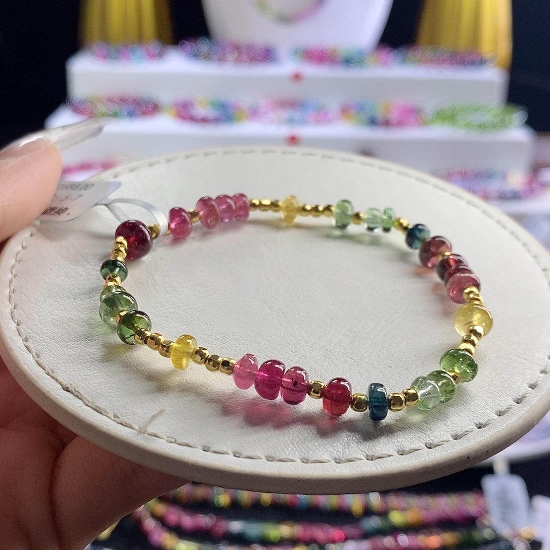 未镶嵌手链碧玺设计款