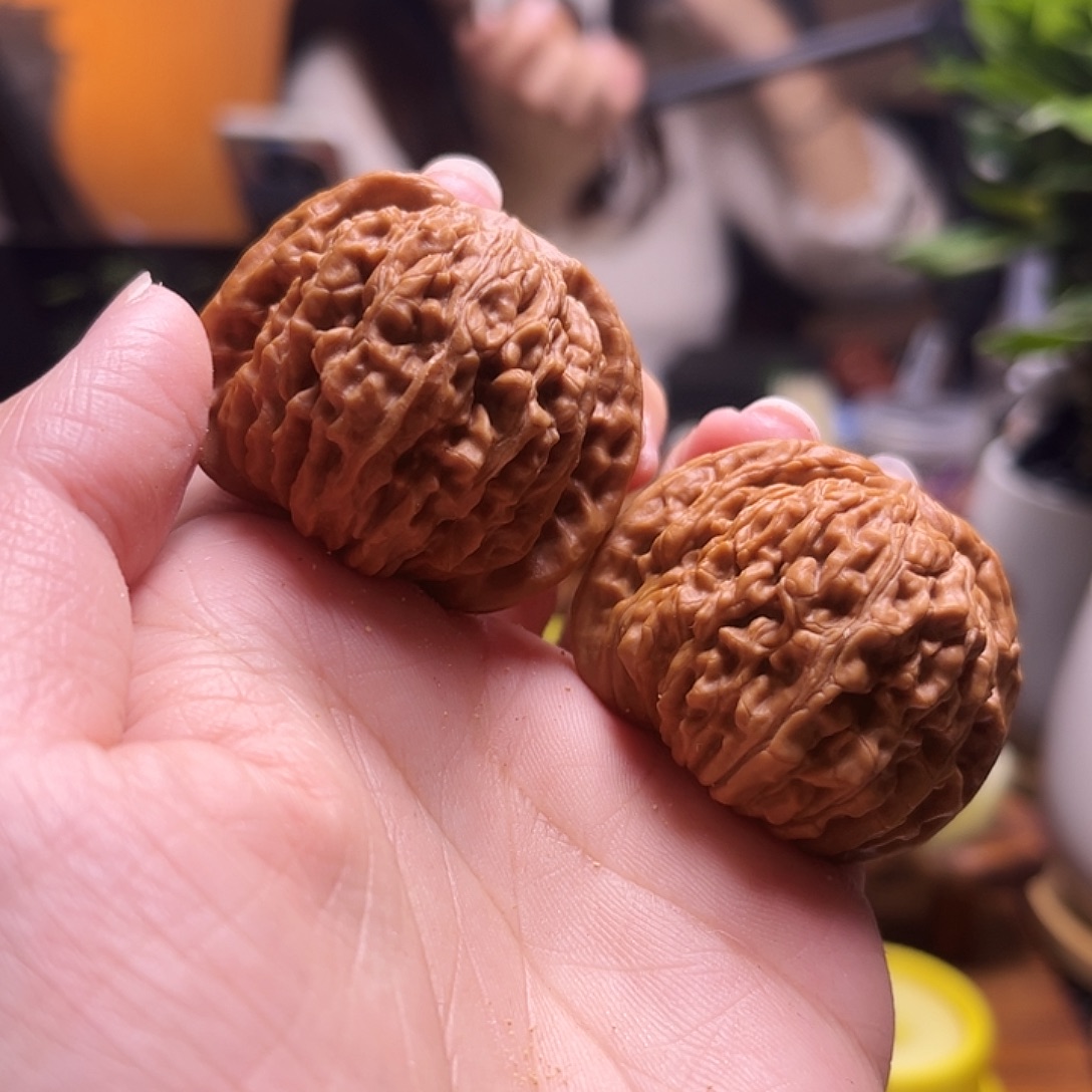 林***～文玩核桃把件40尺四座楼39