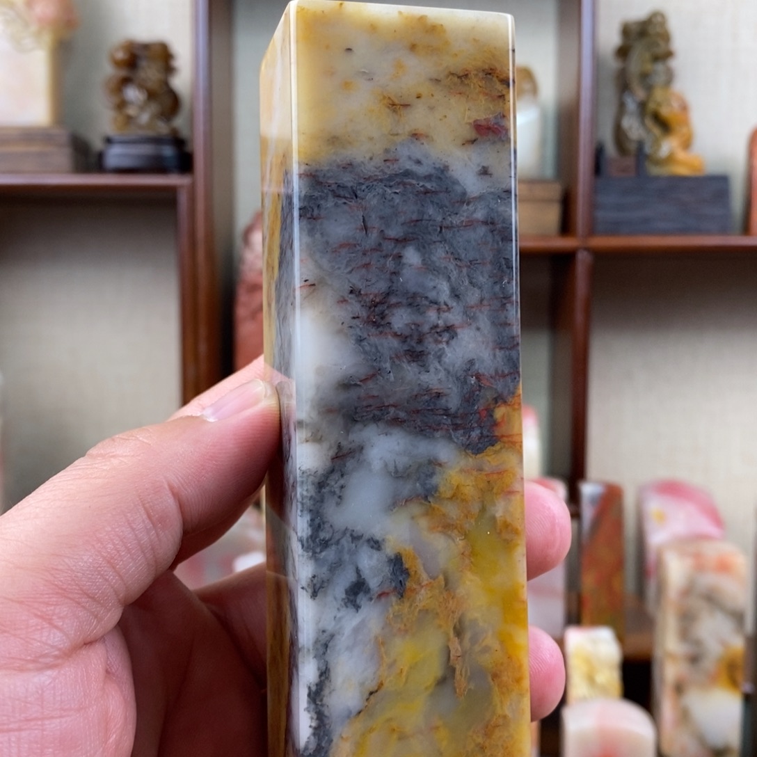 巴林石印石巴林石精品大章