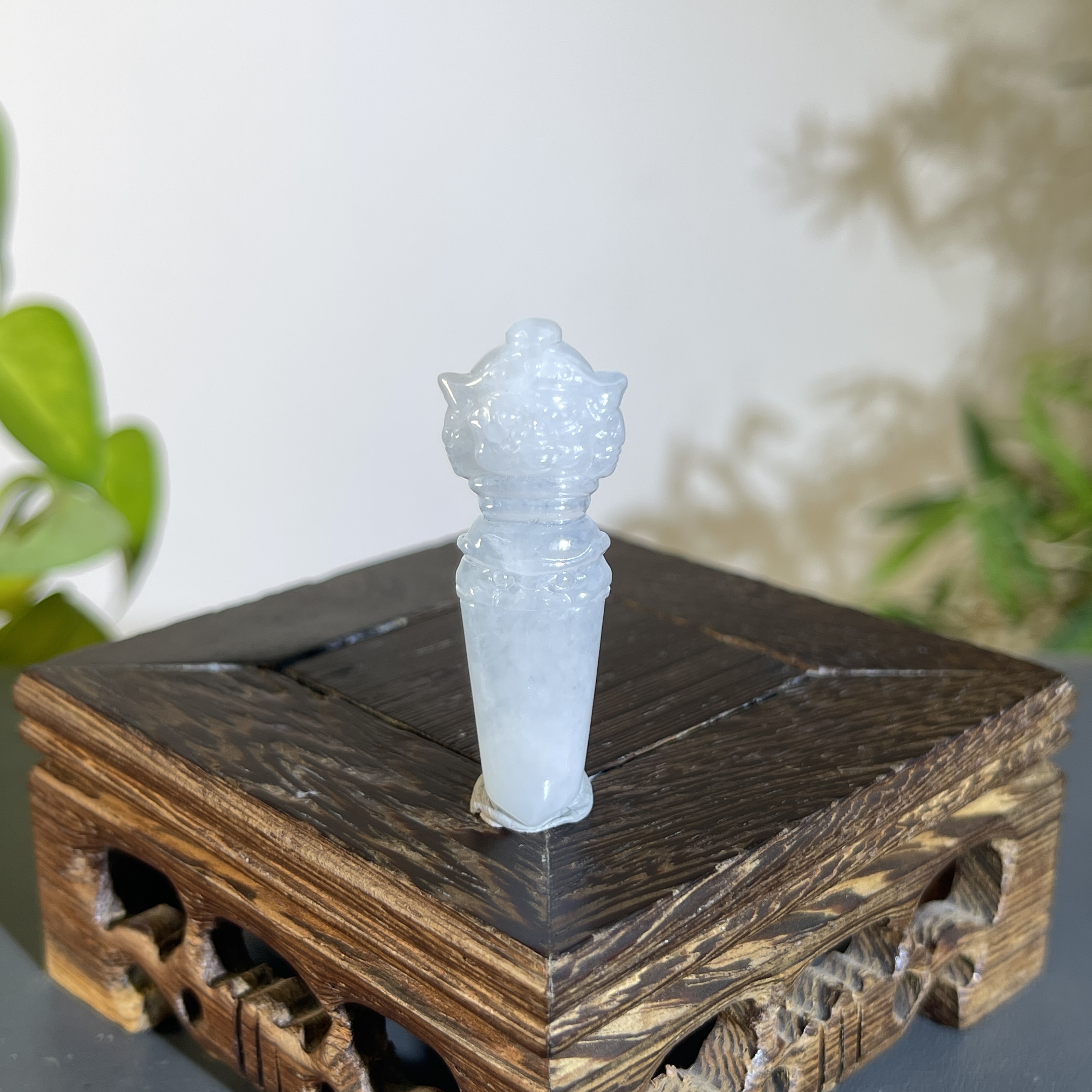 JCA14-25 天然缅甸A货翡翠 降魔杵