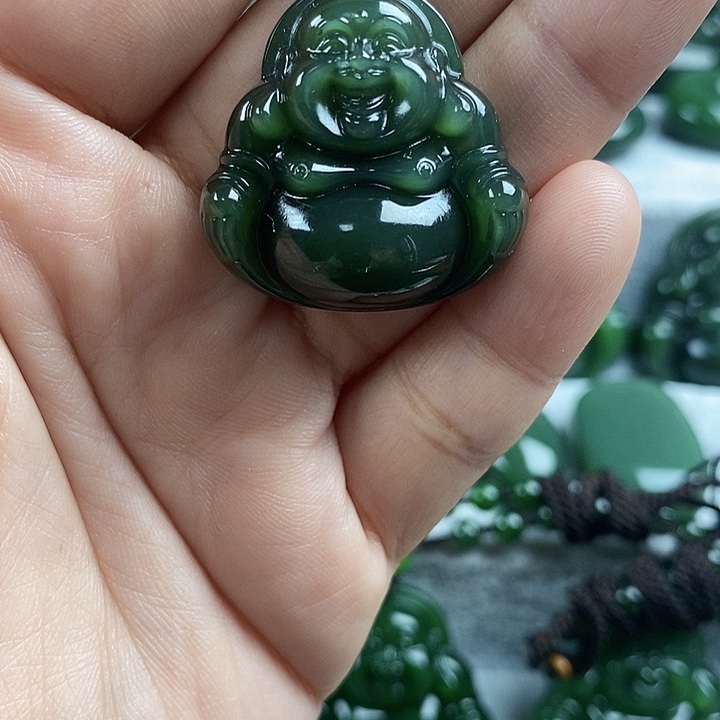 和田玉（碧玉）未镶嵌项链30