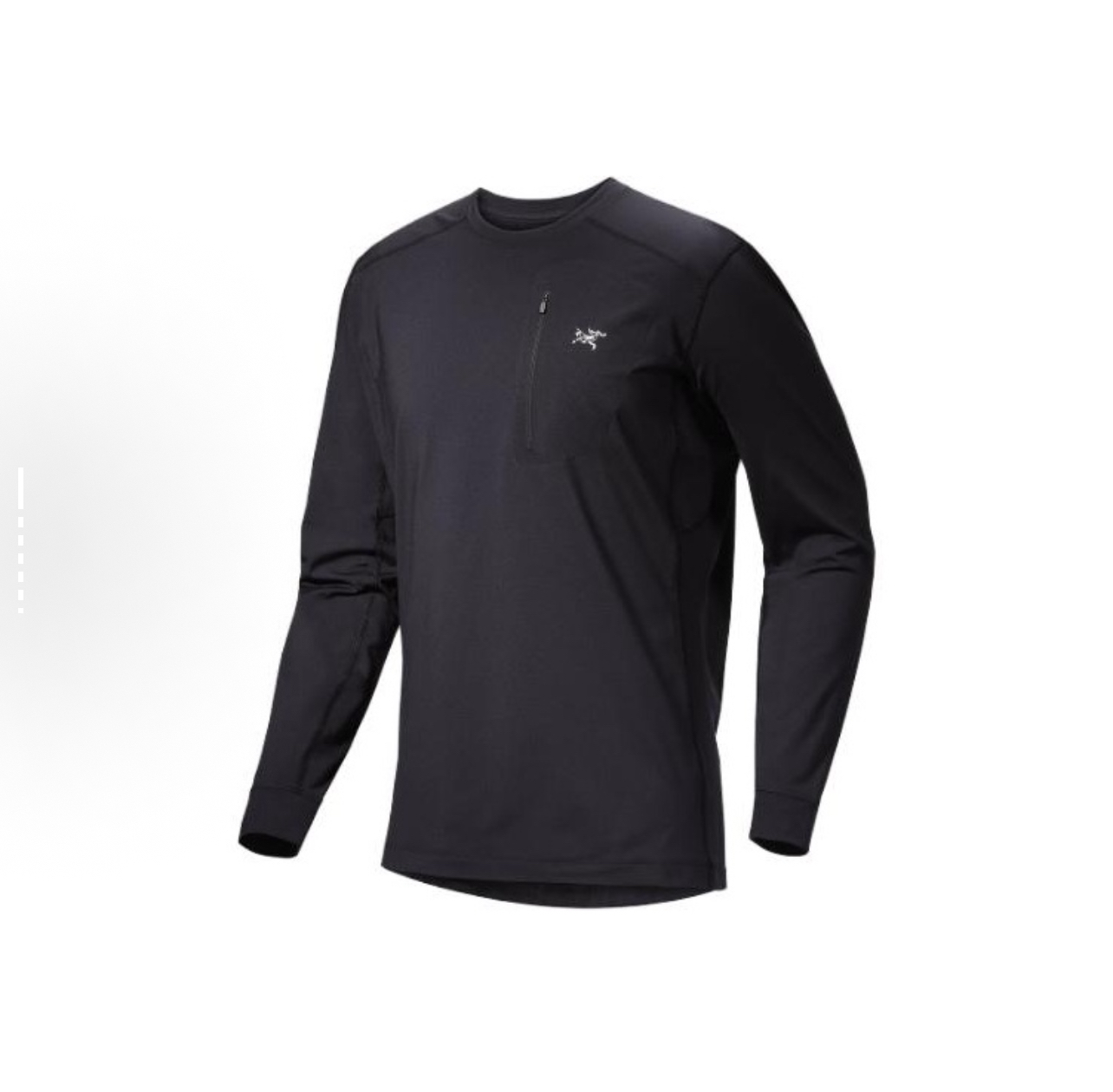 始祖鸟RHO LT 圆领面料吸湿排汗轻量贴身内层卫衣男款保暖抓绒衣