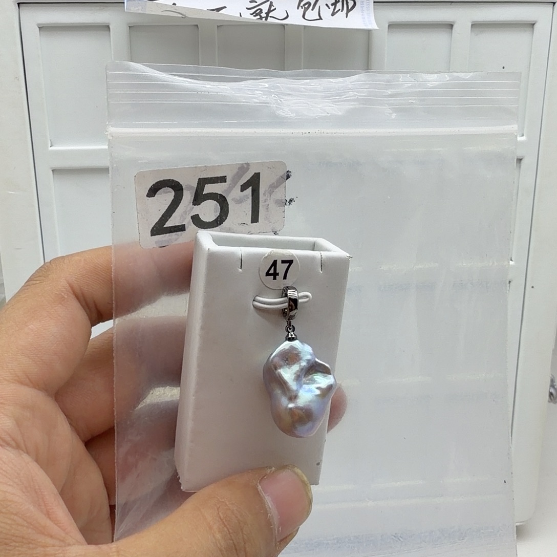 颈饰合金淡水珍珠