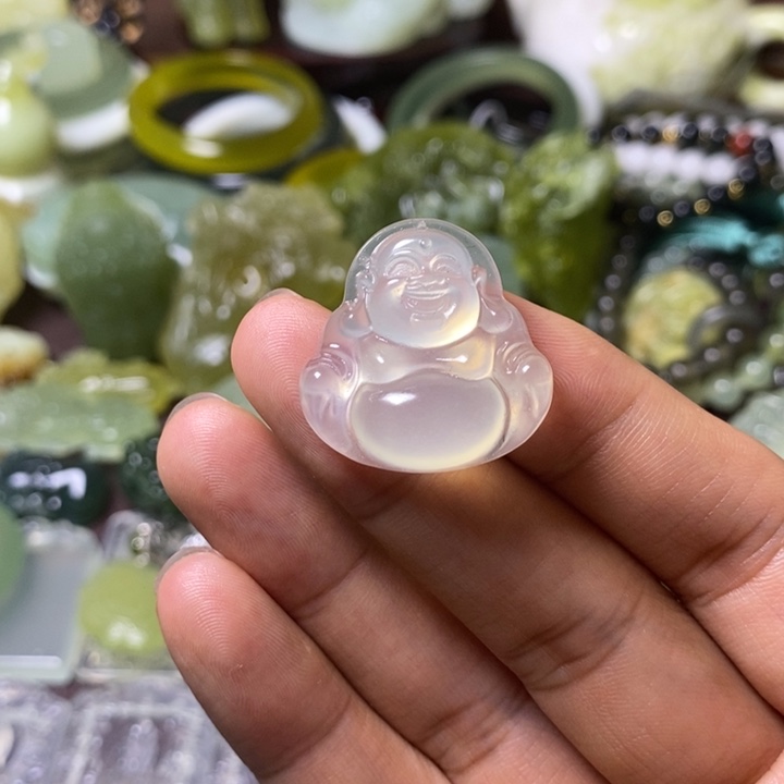 岫玉岫玉颈饰未镶嵌