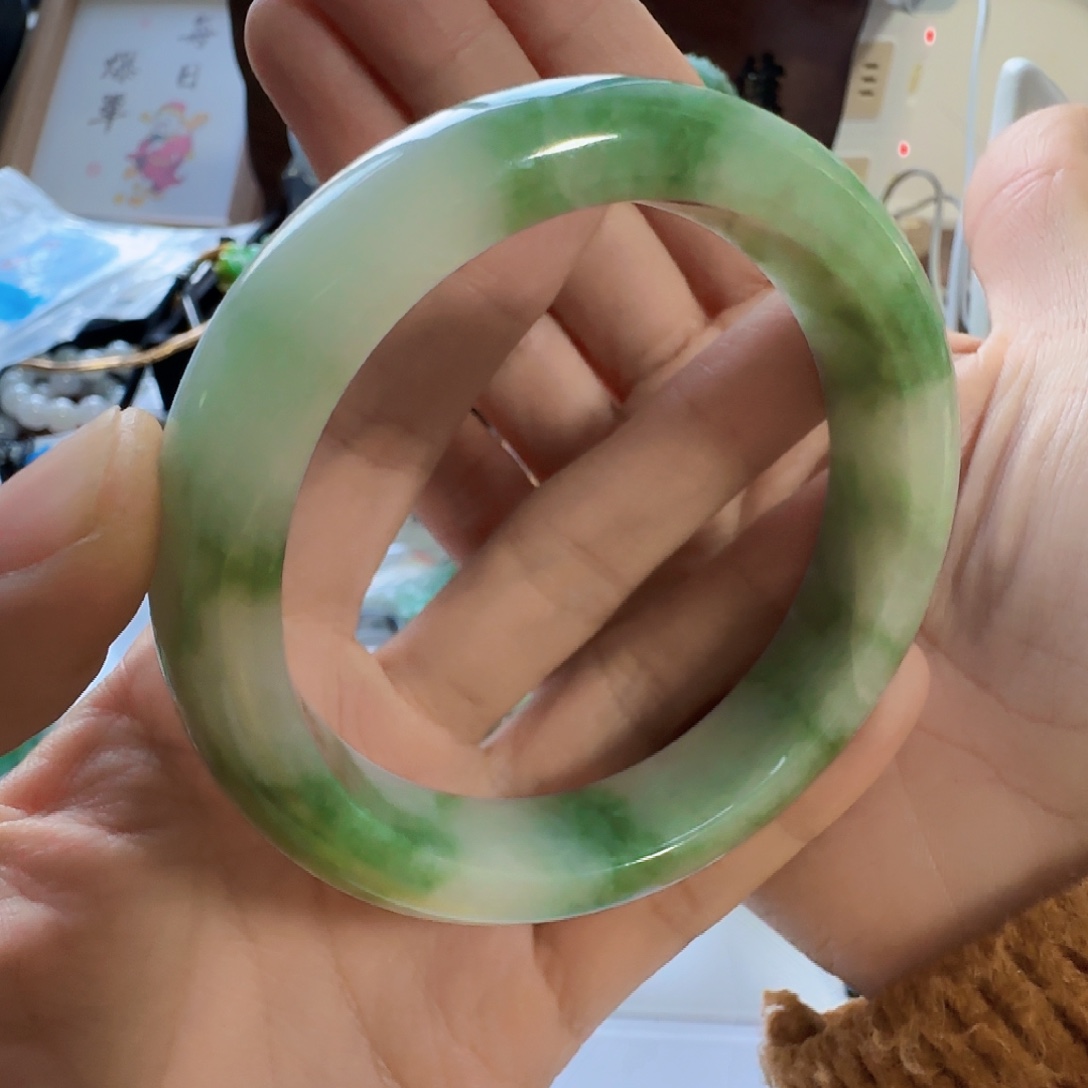 翡翠未镶嵌手镯翡翠460