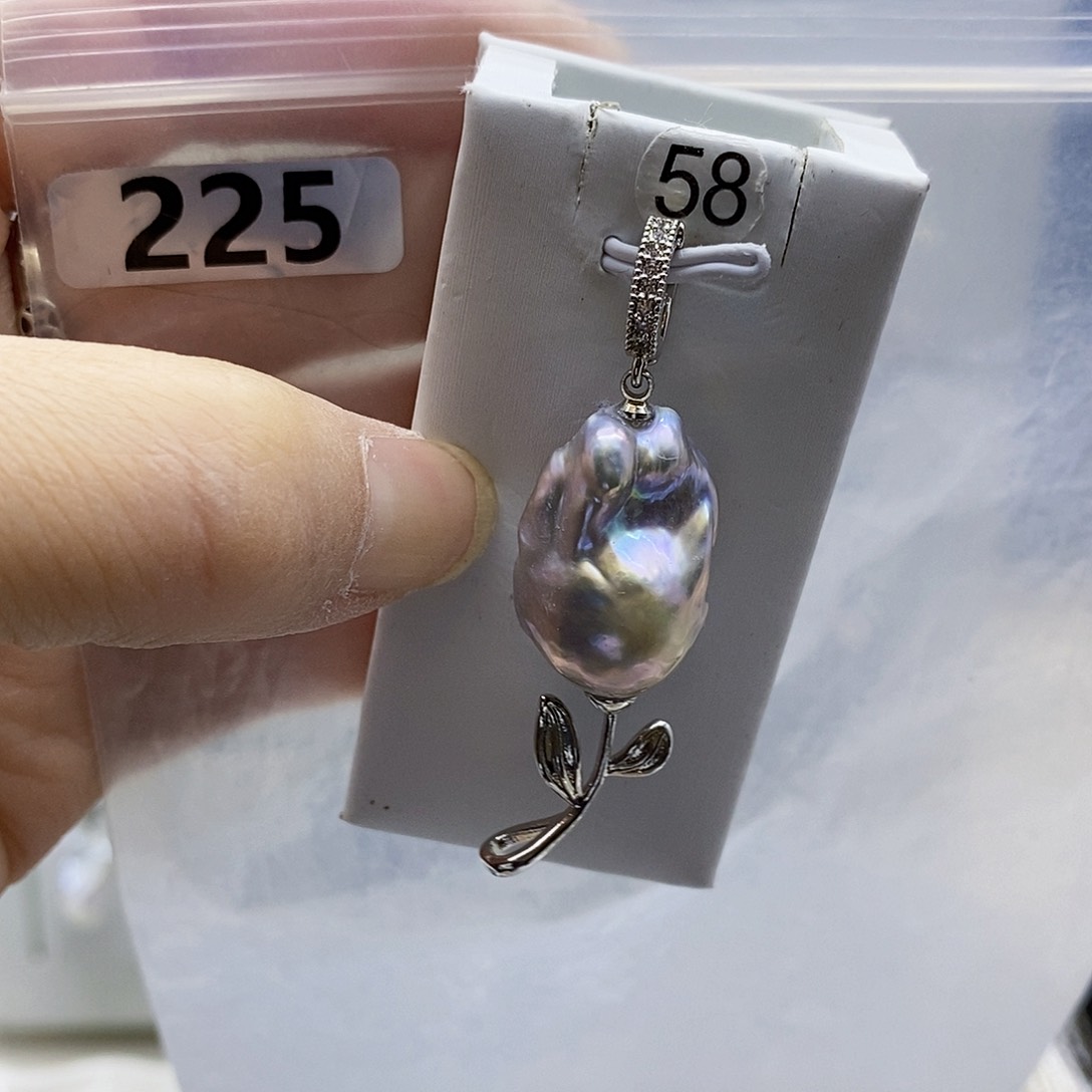 颈饰合金淡水珍珠