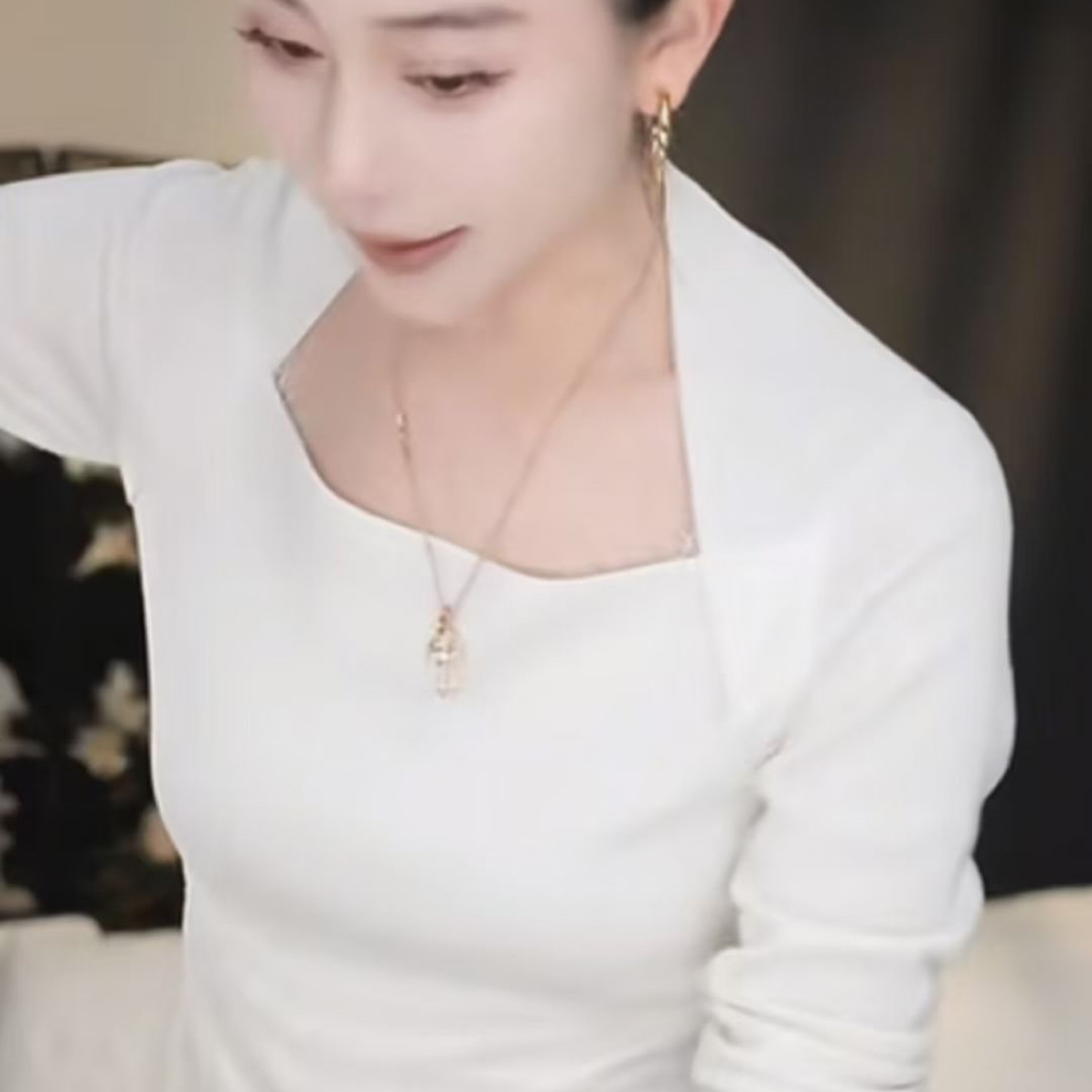 法式复古长袖小衫
