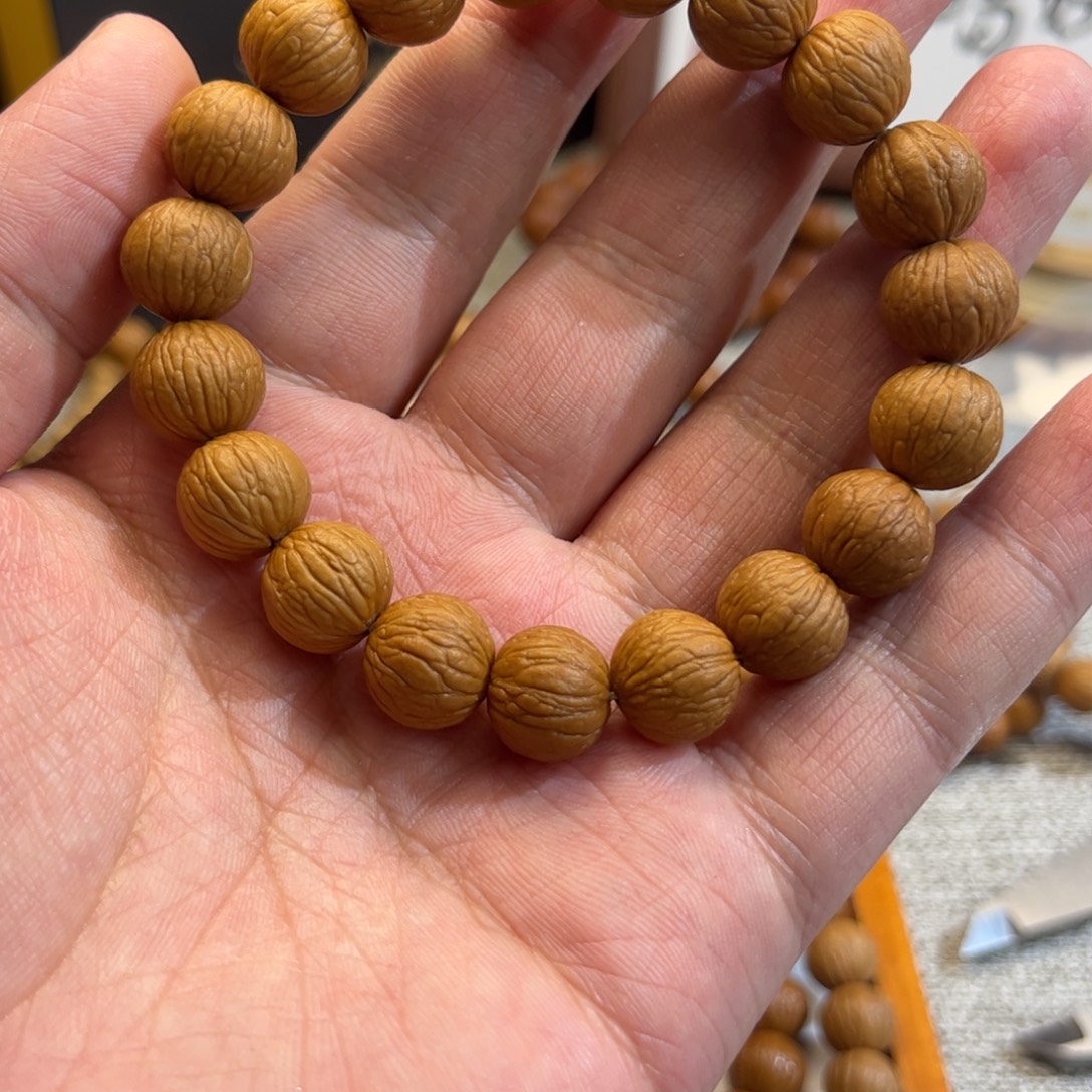 猴头核桃吊坠12凤羽同尺