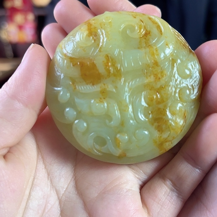 和田玉皮带扣未镶嵌