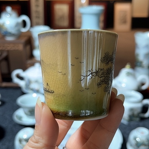 汪派山水嫡传第四代汪沁直播间福利