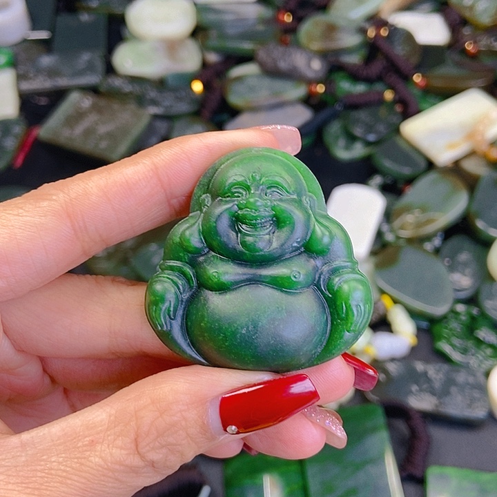颈饰未镶嵌和田玉种*因