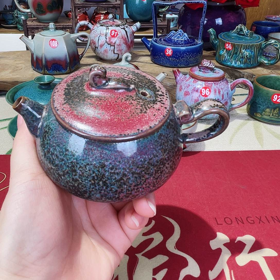 壶禹州钧瓷艺术作品