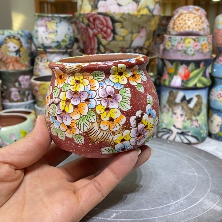 景德镇艺术手绘作品