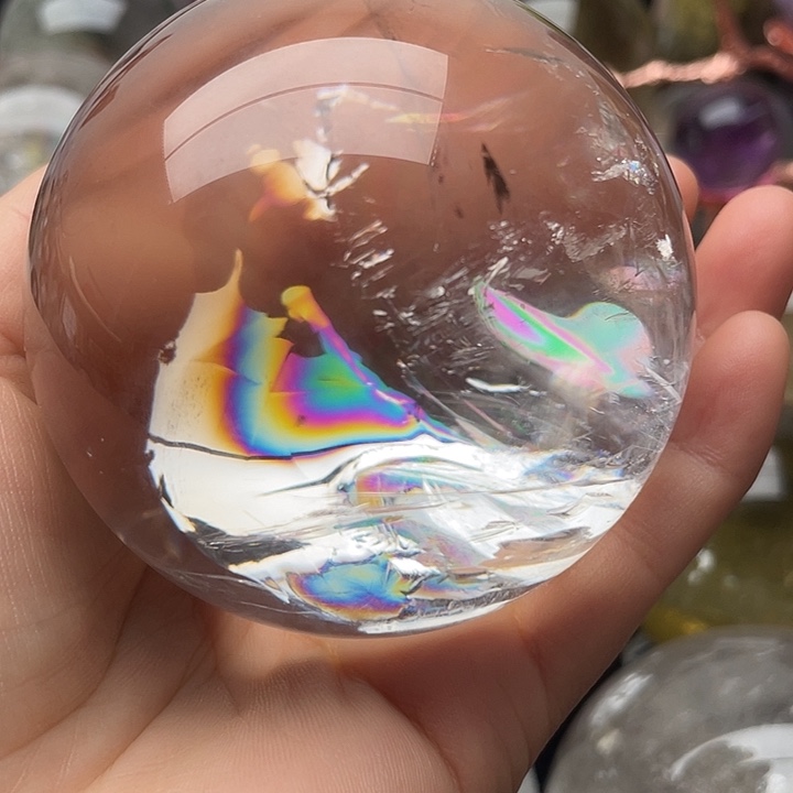 青***莲未镶嵌珠宝半成品水晶