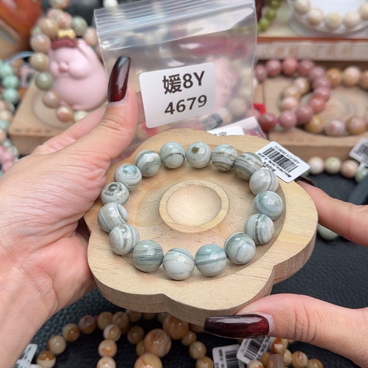 【闪购商品】石英质玉手链合金?*?r4679
