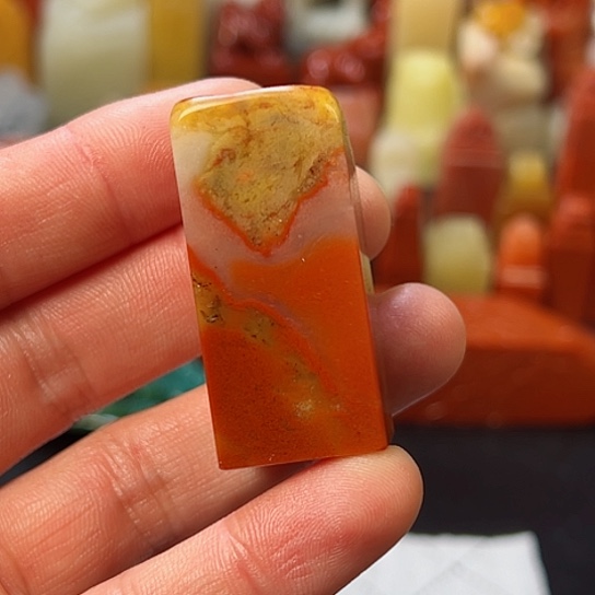 寿山石印石老挝掘性