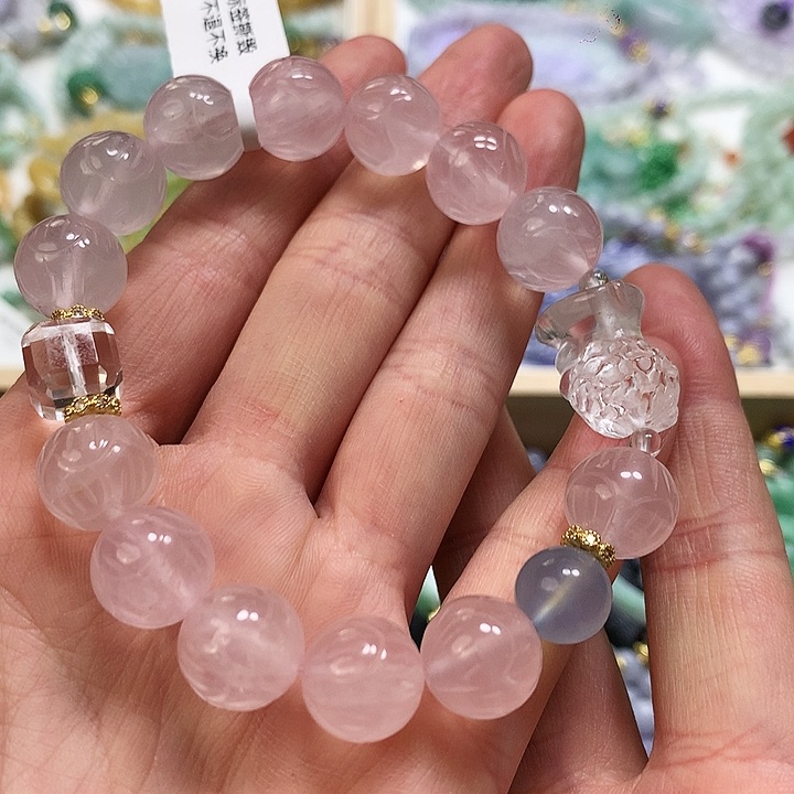 水晶手链未镶嵌手串