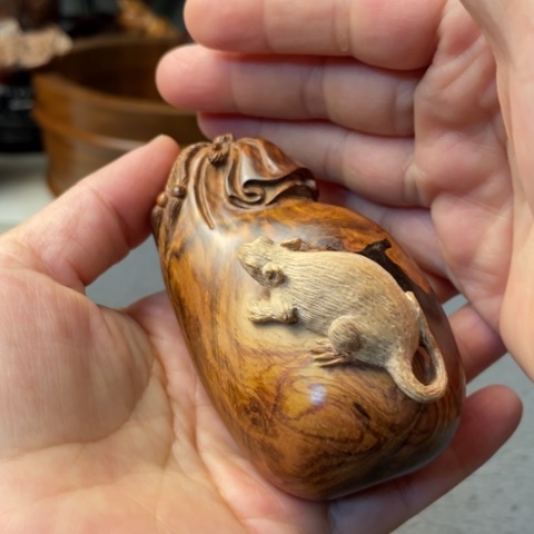 【闪购商品】黄花梨/降香黄檀把件………………….