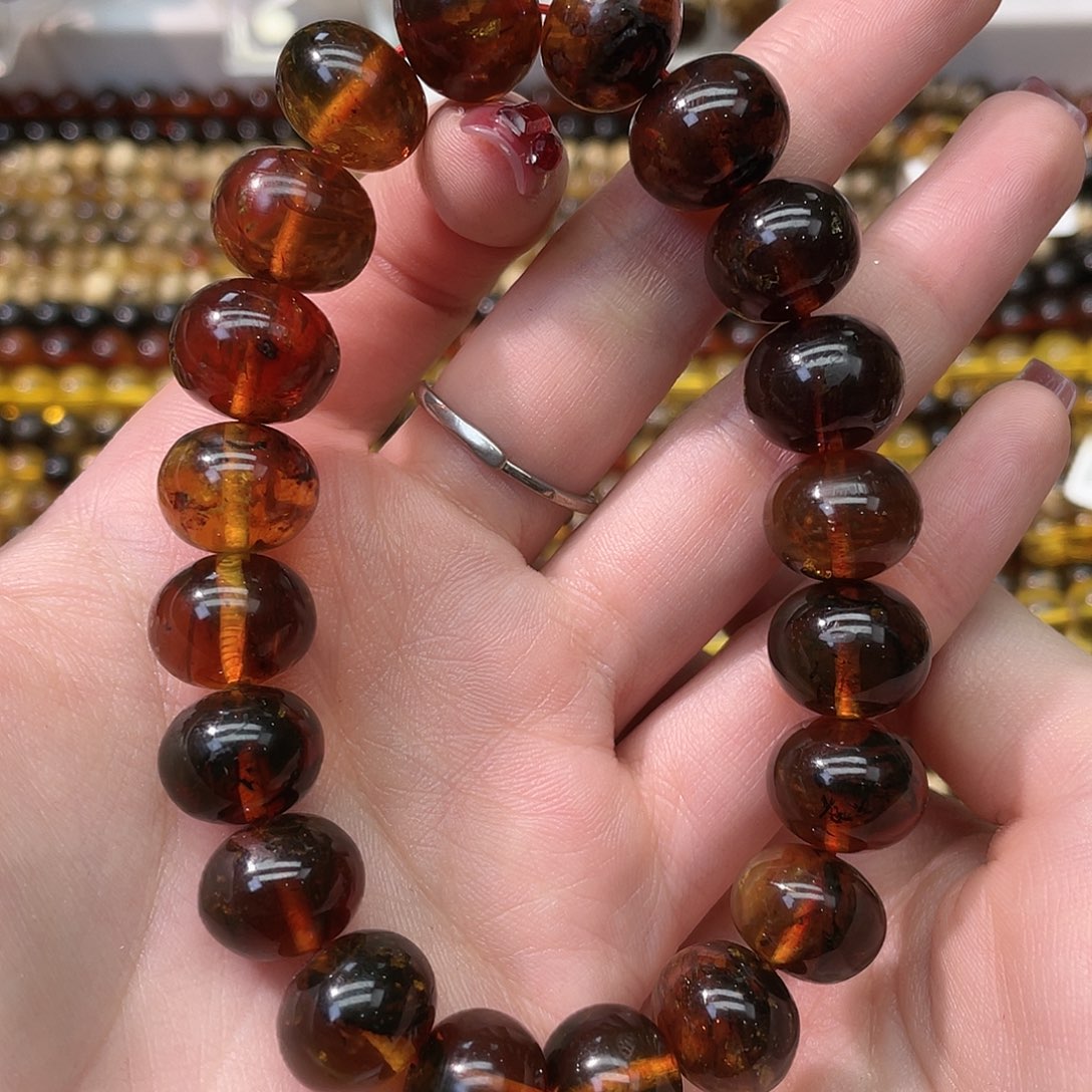 琥珀未镶嵌裸石抚顺琥珀13血珀