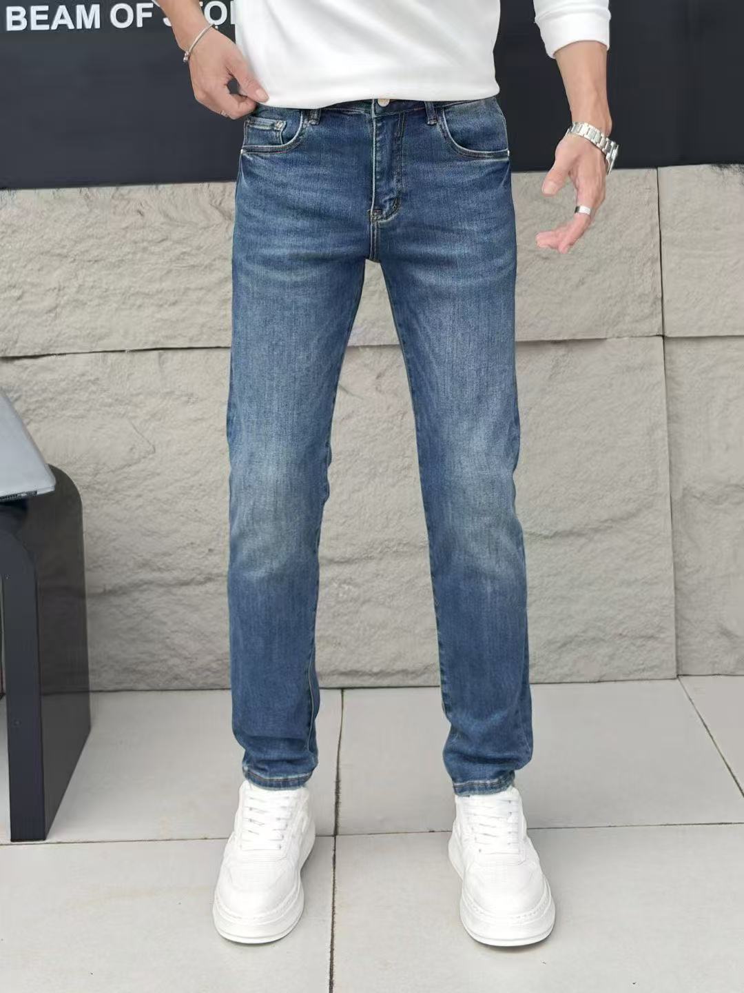 2025-秋冬新款男士欧潮修身小直筒-6079-F