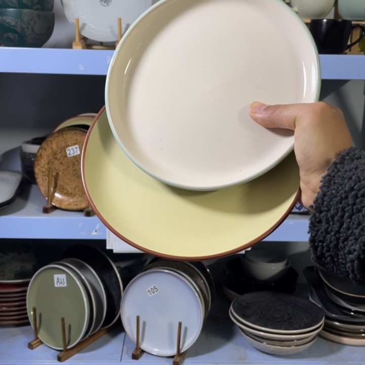 瓷2只高温釉下彩陶瓷餐具类型