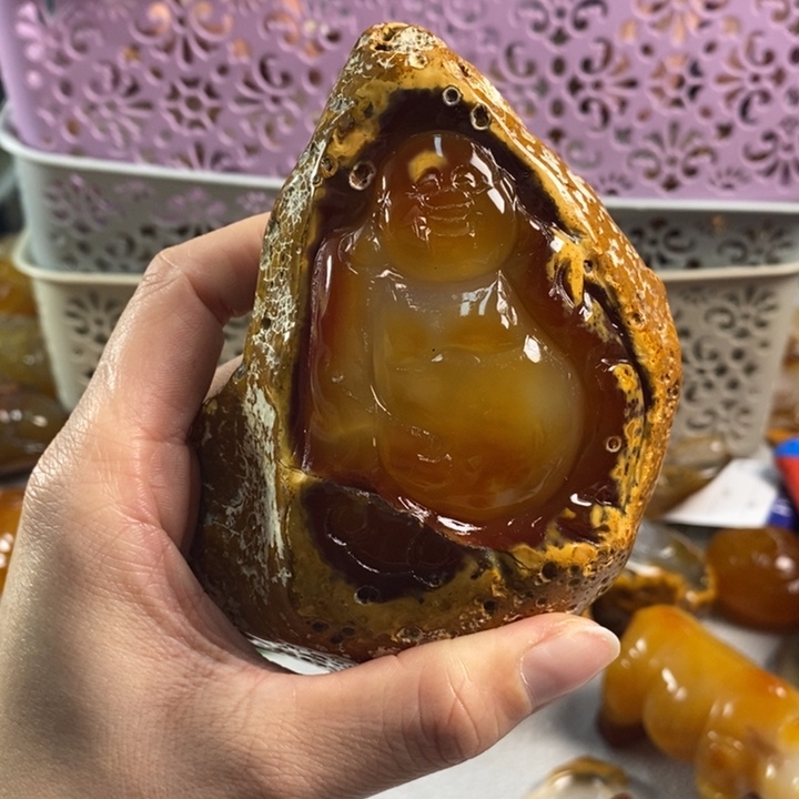 玛瑙/玉髓吊坠(不含链)未镶嵌