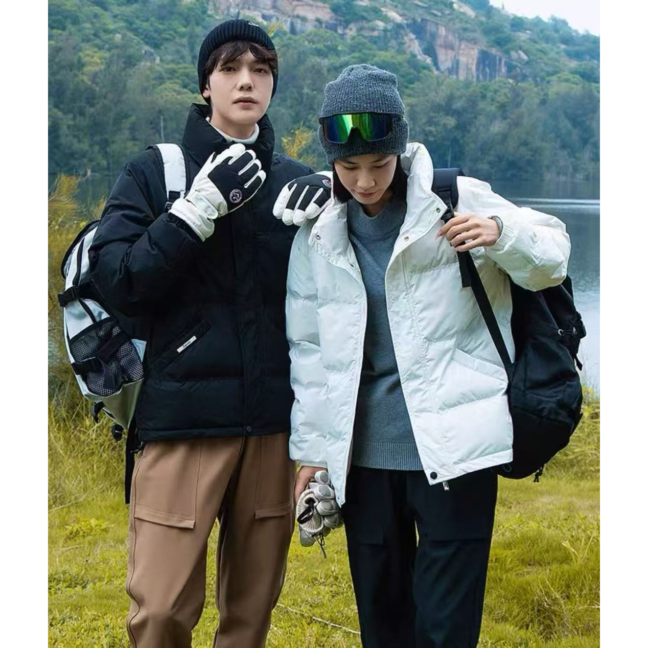 【8201】青少年冬季潮品棉衣外套JHS