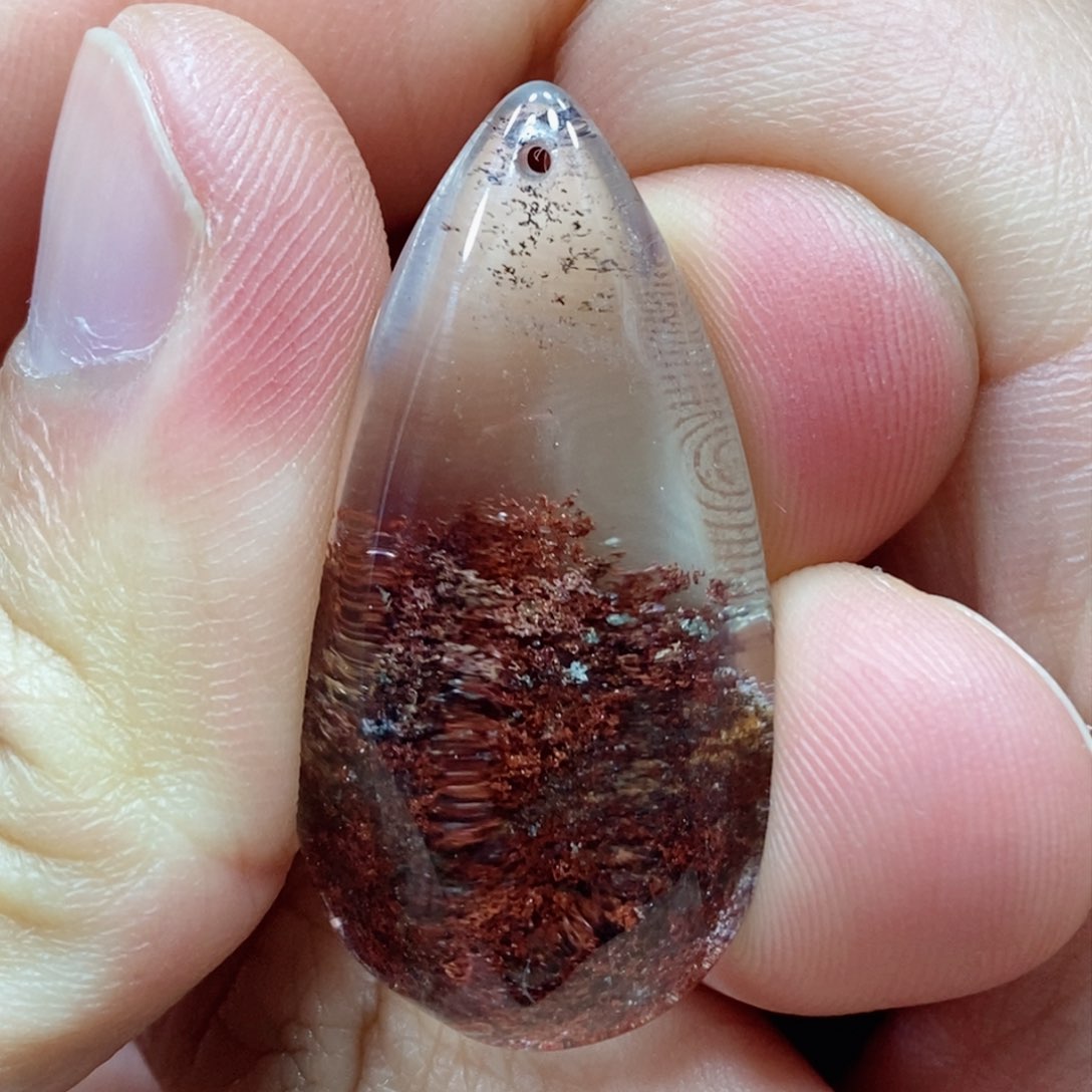 水晶吊坠(不含链)未镶嵌