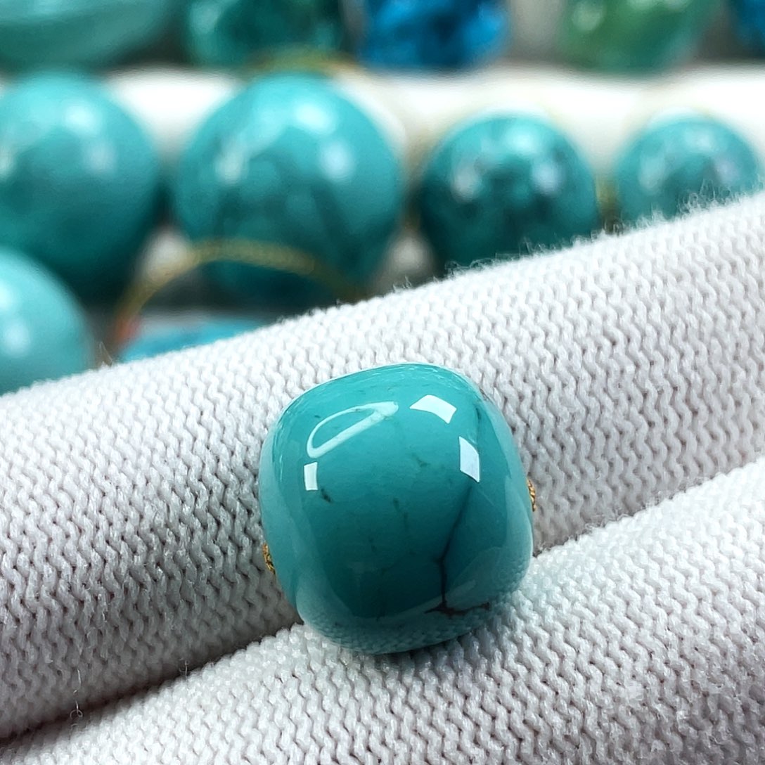 绿松石未镶嵌车挂