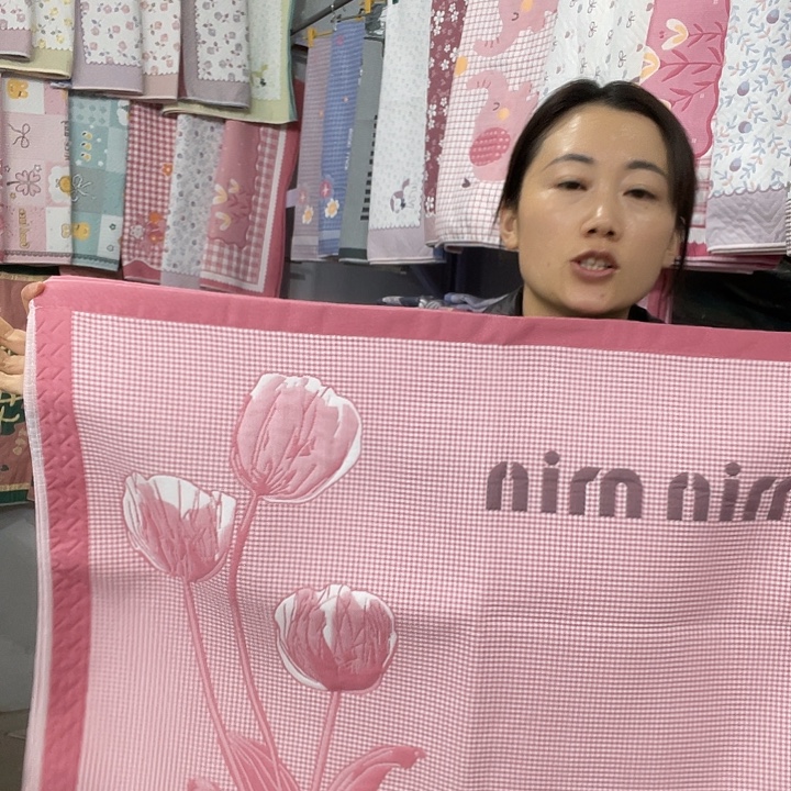 棉特价粉色郁金香