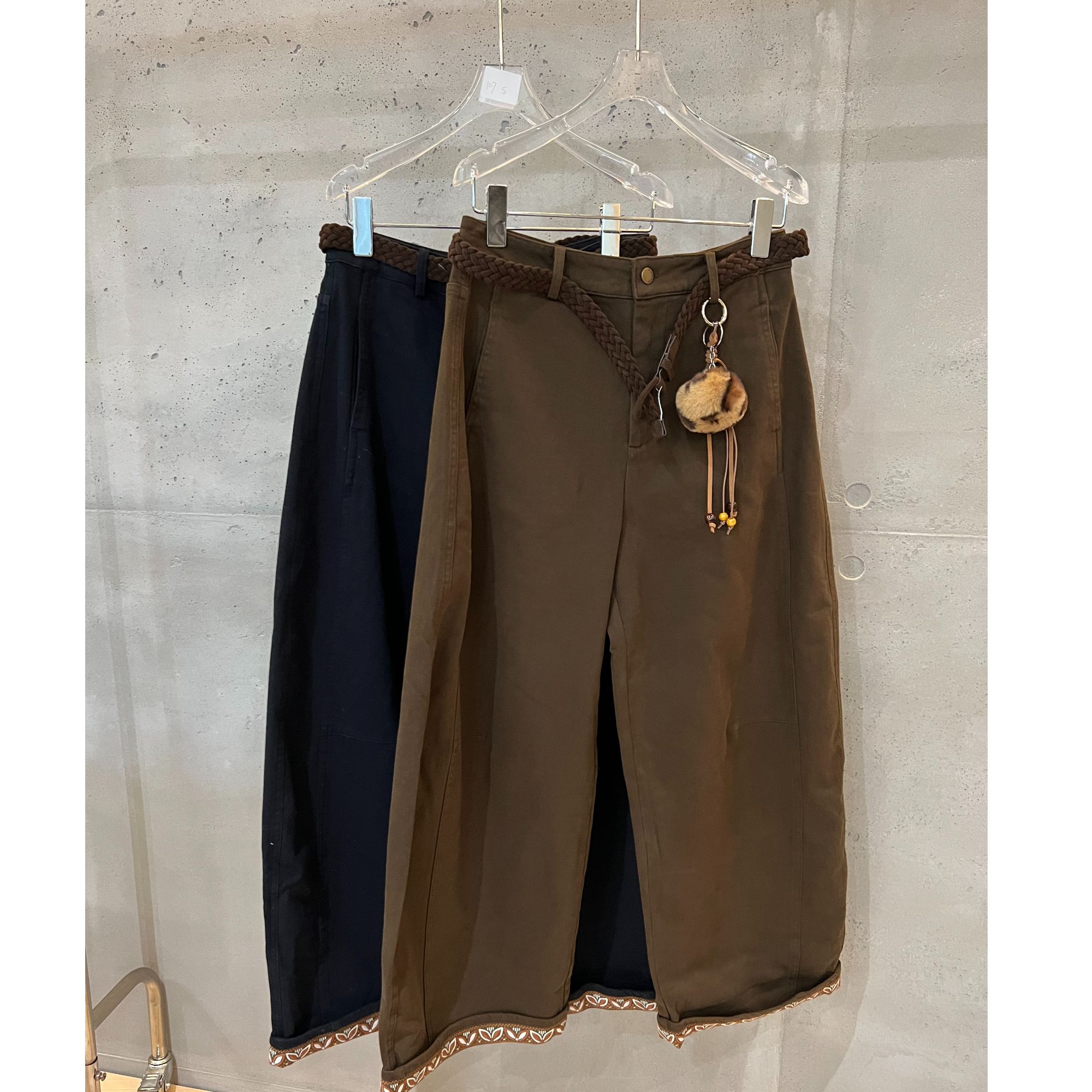 【DYMMXYMM】--.百搭腰带挂饰弯刀加绒牛仔裤-5FW-W251015