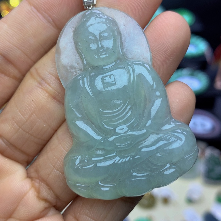 翡翠手链18K金镶嵌翡翠 