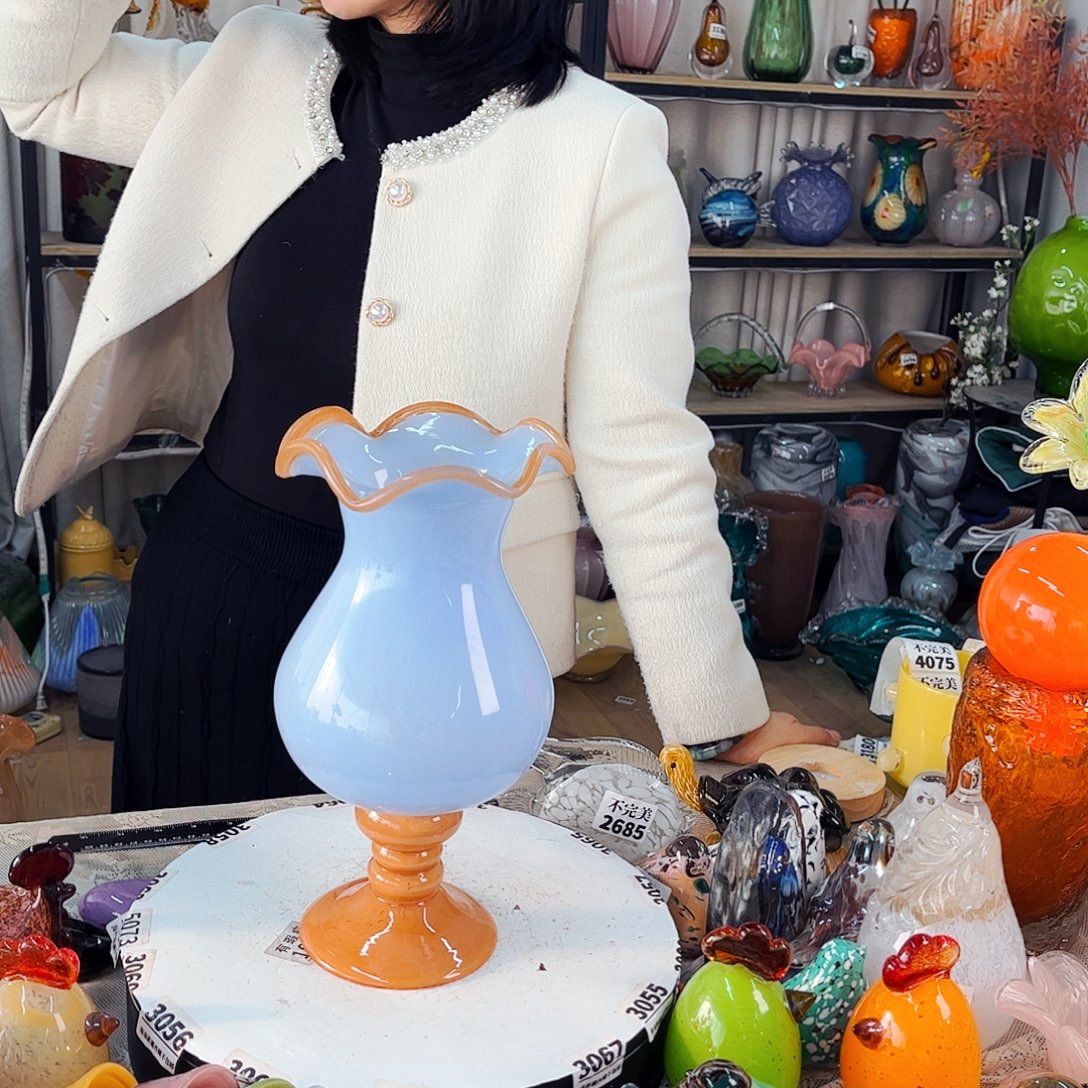 风灯家悦琉璃工艺品福利