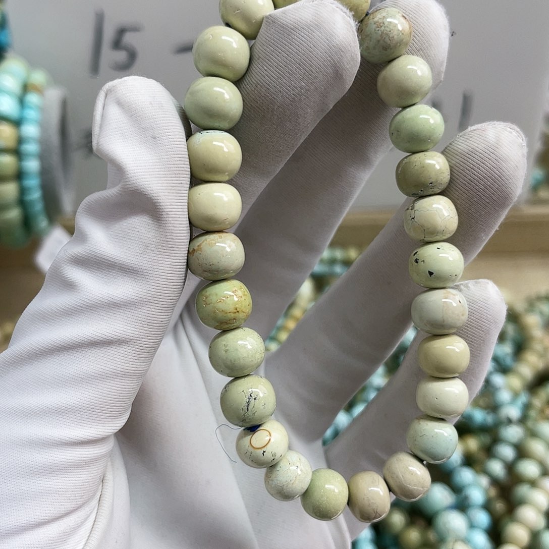 【闪购商品】绿松石珠宝奇石未镶嵌卡8