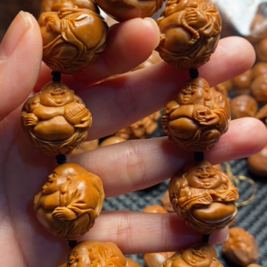 橄榄核吊坠八大弥勒