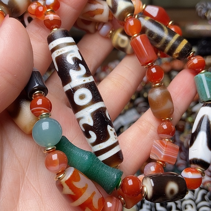 玛瑙/玉髓未镶嵌手链