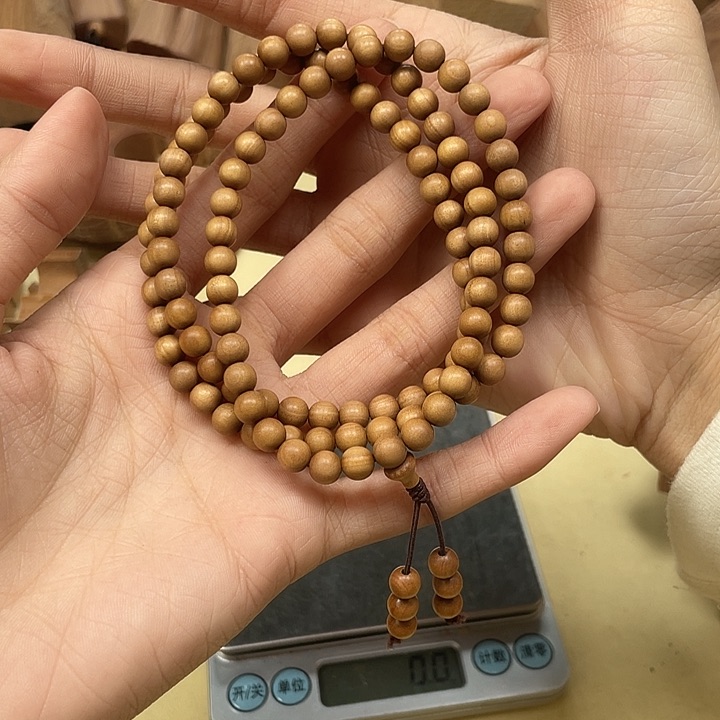 檀香木手串@*施然印度老山檀香手串06规格
