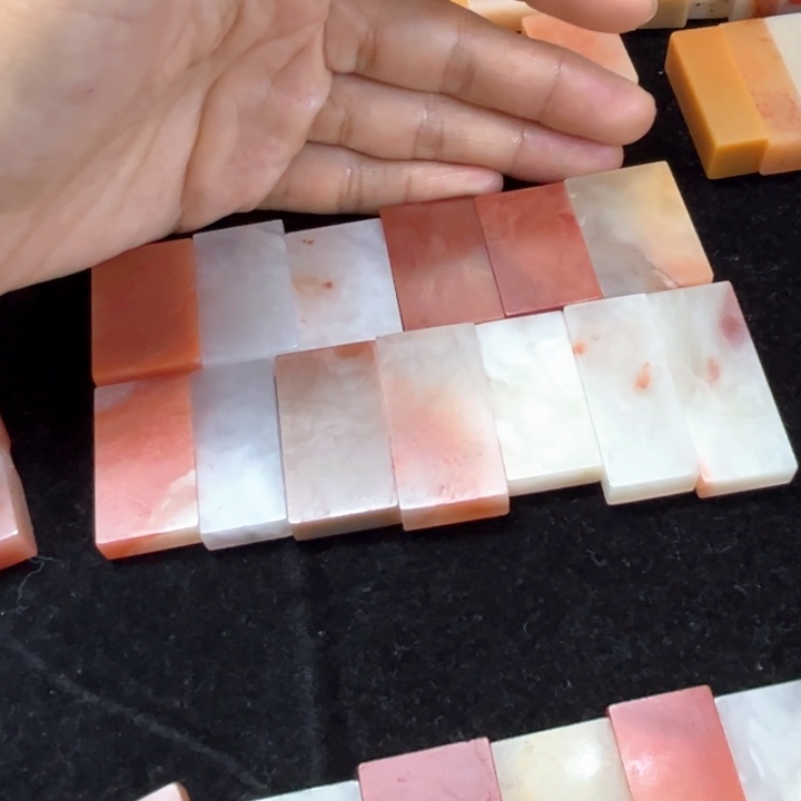 老挝石13片。厚牌子小牌子